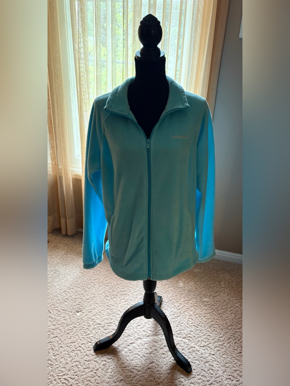 ✨✨Columbia Full-Zip Fleece Jacket Light Blue